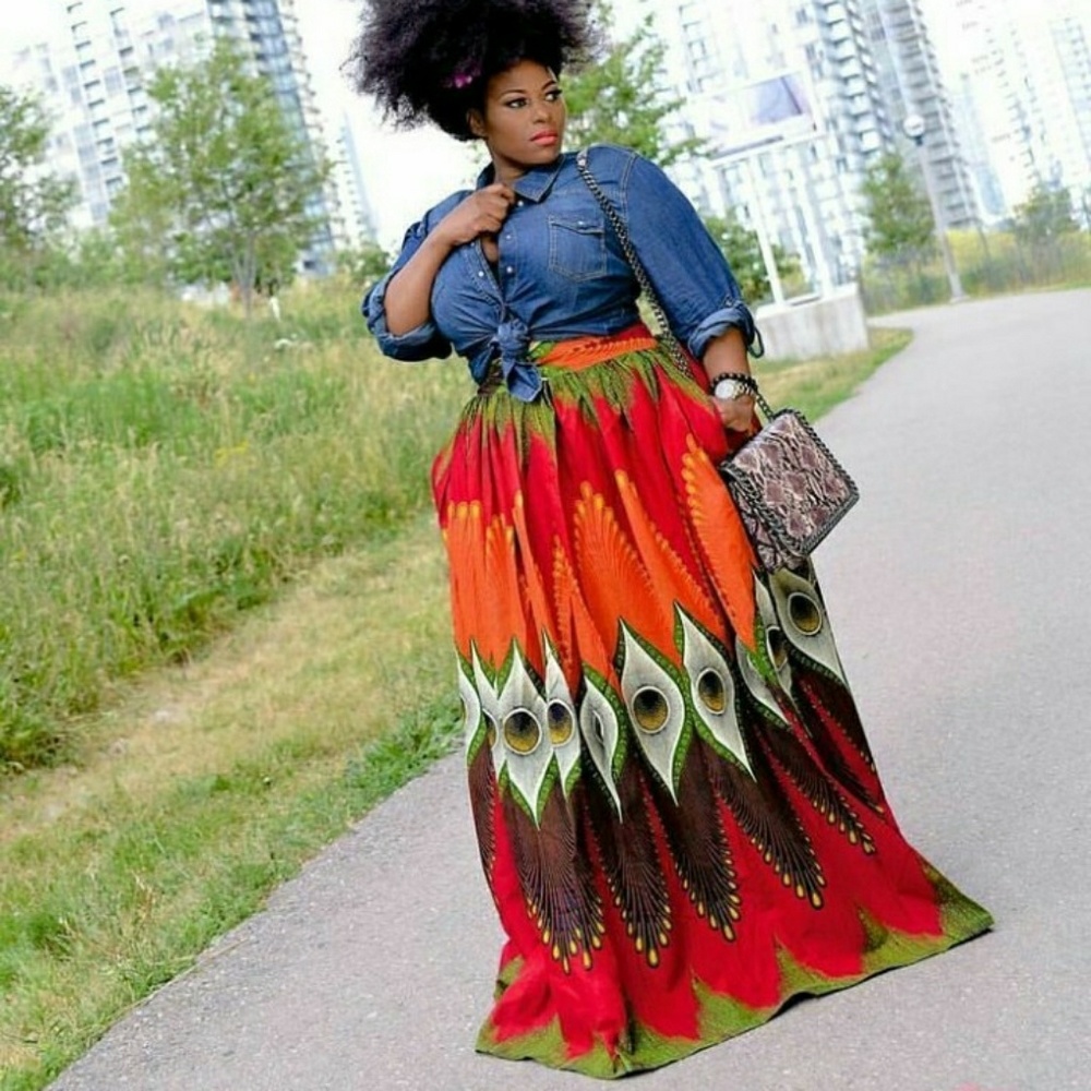 BEST SELLER | Feather Flare Plus size Maxi Skirt